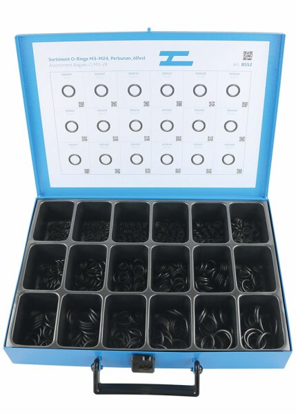 Sortiment O-Ringe M3 - M24