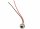 Lampenfassung Gummi 2-pol. W2.1x9.5d1628