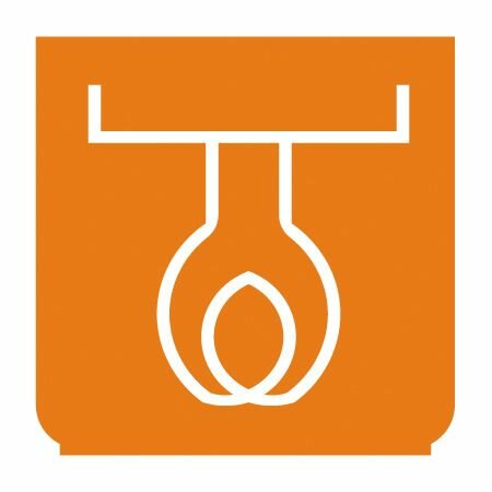 Symbole  - préchauffage orange