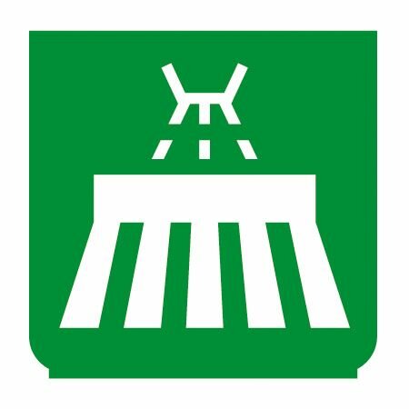 Emblem - Wasserspray grün