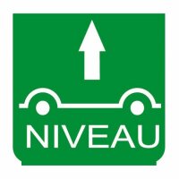 Emblem - Niveaukontrolle grün