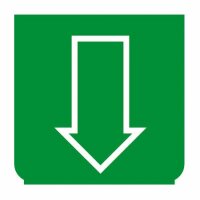 Emblem - Fensterheber dunkelgrün