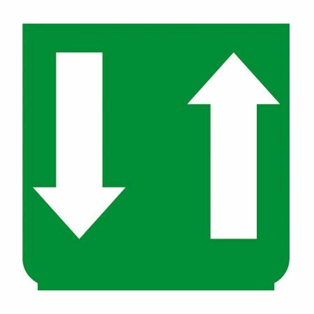 Emblem - Heben/Senken grün