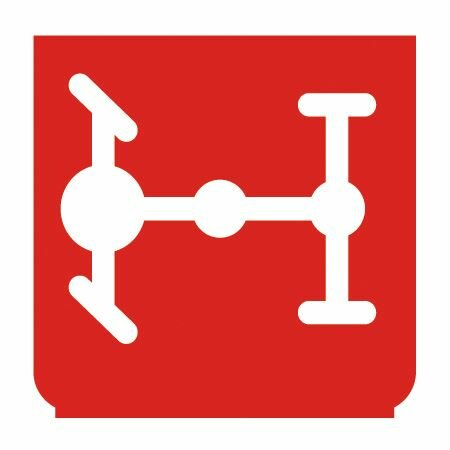 Symbole - blocage du différentiel avec rouge