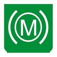 Emblem - Motorbremse grün