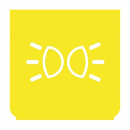 Emblem - Blinker gelb