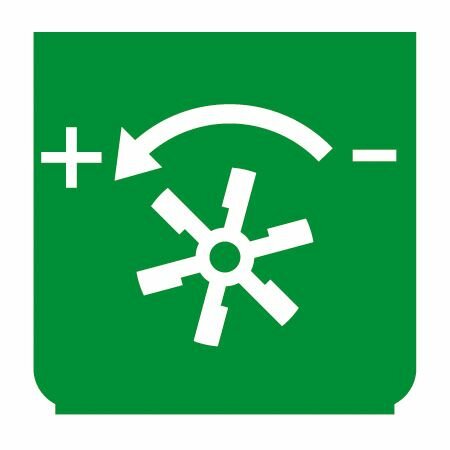 Symbole - frein aux. (air) vert