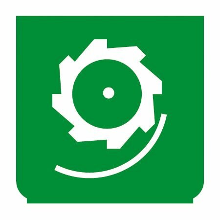 Emblem - Dreschtrommel grün