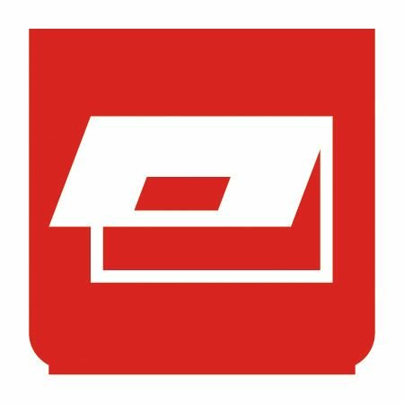 Emblem - Ladeklappe rot