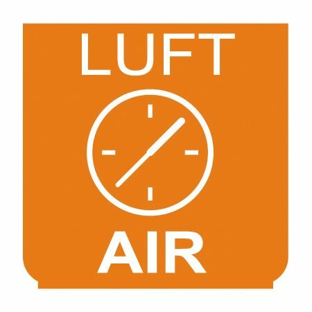 Emblem - Luft orange
