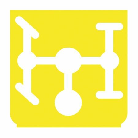 Symbole - entraînement aux. jaune/blanc