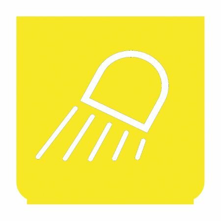 Emblem - Arbeitsscheinwerfer gelb