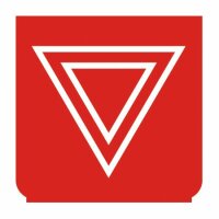 Emblem - Achtung rot