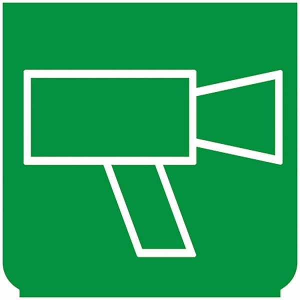 Emblem - Kamera grün