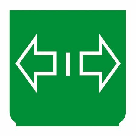 Emblem - Blinker Anhänger 1 grün