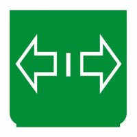 Emblem - Blinker Anhänger 1 grün