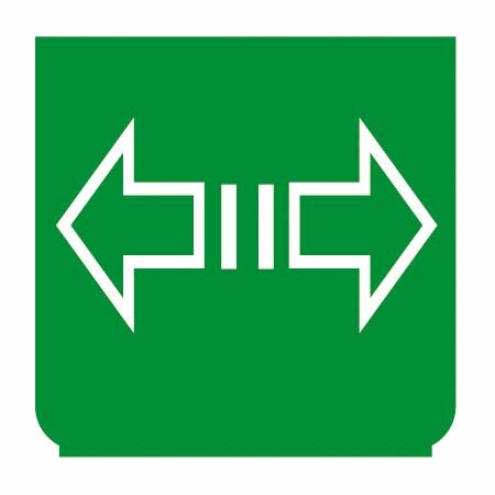 Emblem - Blinker Anhänger 2 grün