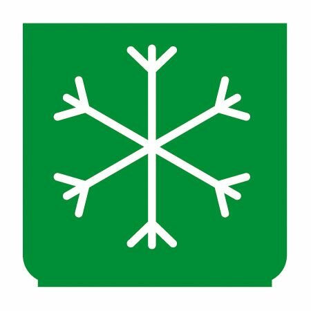 Symbole  - climatiseur vert