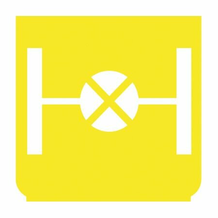 Emblem - Differentialsperre gelb