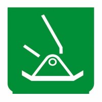 Emblem - Stütze R grün