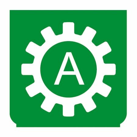 Emblem - Automatk-Getriebe grün