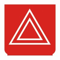 Emblem - Warnblinker rot