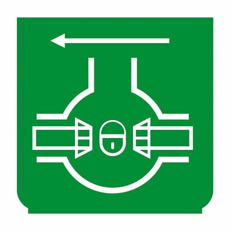 Emblem - Differentialsperre vorne grün