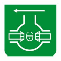 Emblem - Differentialsperre vorne grün