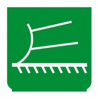 Emblem - Pflug grün