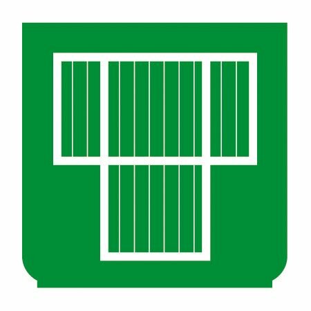 Symbole - écran vert