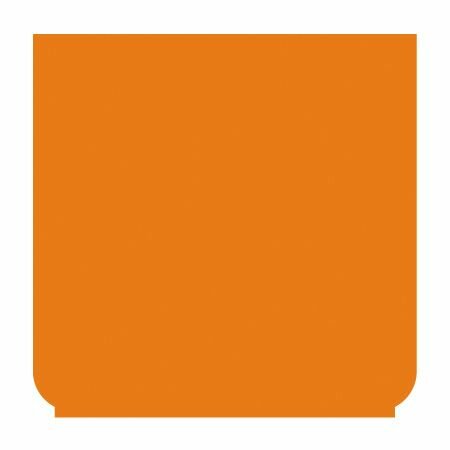 Emblem - neutral orange