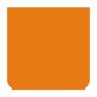 Emblem - neutral orange