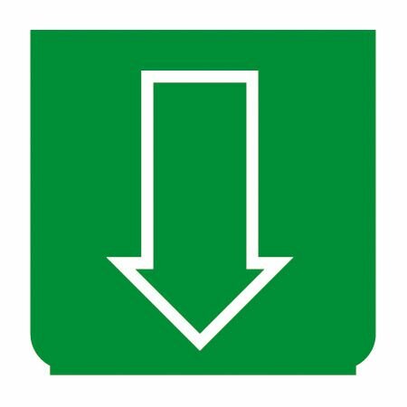 Emblem - Fensterheber grün