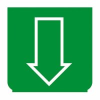 Emblem - Fensterheber grün