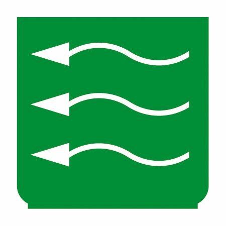 Emblem - Frischluft grün