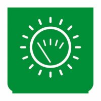 Emblem - Instrumentenbeleuchtung grün