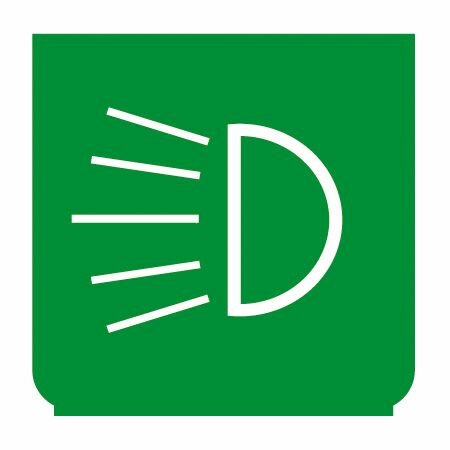 Emblem - Licht grün