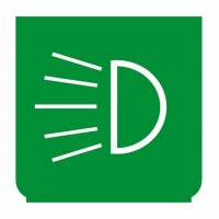 Emblem - Licht grün