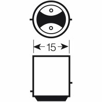 Hella Marine ampoule 24V 25W Longlife