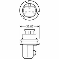 Osram Glühlampe HB5 PX29t 12V 65/55W