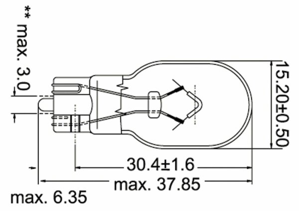 Osram - Ampoule culot en verre 12V 16W