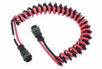 Spiralkabel 2 x 35 mm2 mit Nato-Stecker
