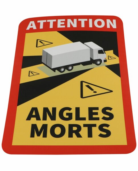 Magnetische Folie „Toter Winkel“ für LKWs