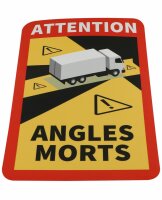 Magnetische Folie „Toter Winkel“ für LKWs