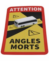 Magnetische Folie „Toter Winkel“ für Busse