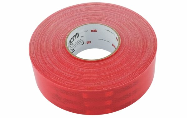 1 Rolle 50m Markierungsklebeband 3M rot