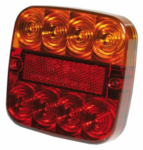 LED Schlussleuchte 12/24 V L+R mit KZL