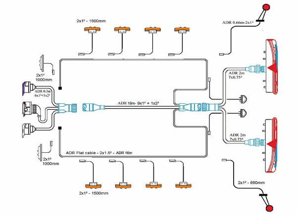 Vignal - Kit éclairage complet 24V