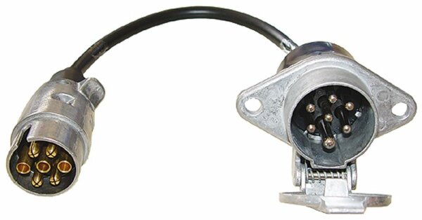 Adapter 7- auf 7-pol. Euro Kabel 25 cm
