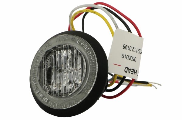 911 Signal LED-Blitzleuchte AP4, blau, ECE-R65, 12/24 V